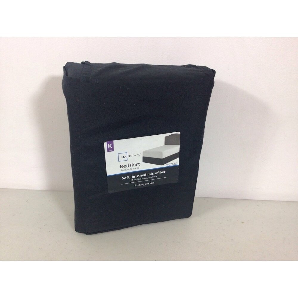 Mainstays Bedskirt King Size NEW